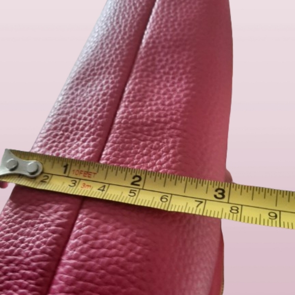 ANNE KLEIN 👛 NWT - Beautiful pink vegan shoulder bag with many compartments - Picture 13 of 14